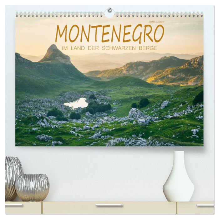 Montenegro - Im Land der schwarzen Berge (CALVENDO Premium Wandkalender 2025)