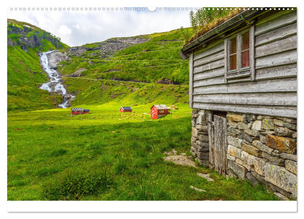 Wasserfälle in Norwegen (CALVENDO Wandkalender 2025)