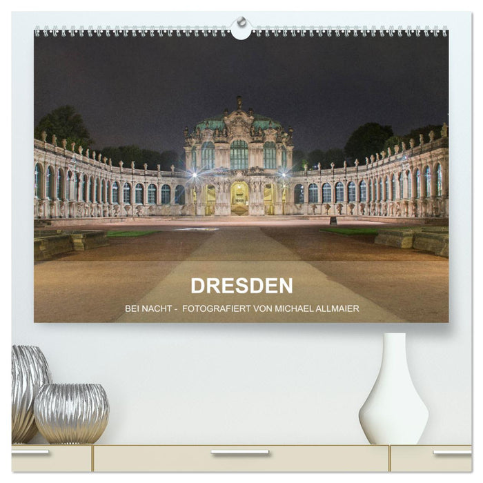 Dresden - fotografiert von Michael Allmaier (CALVENDO Premium Wandkalender 2025)