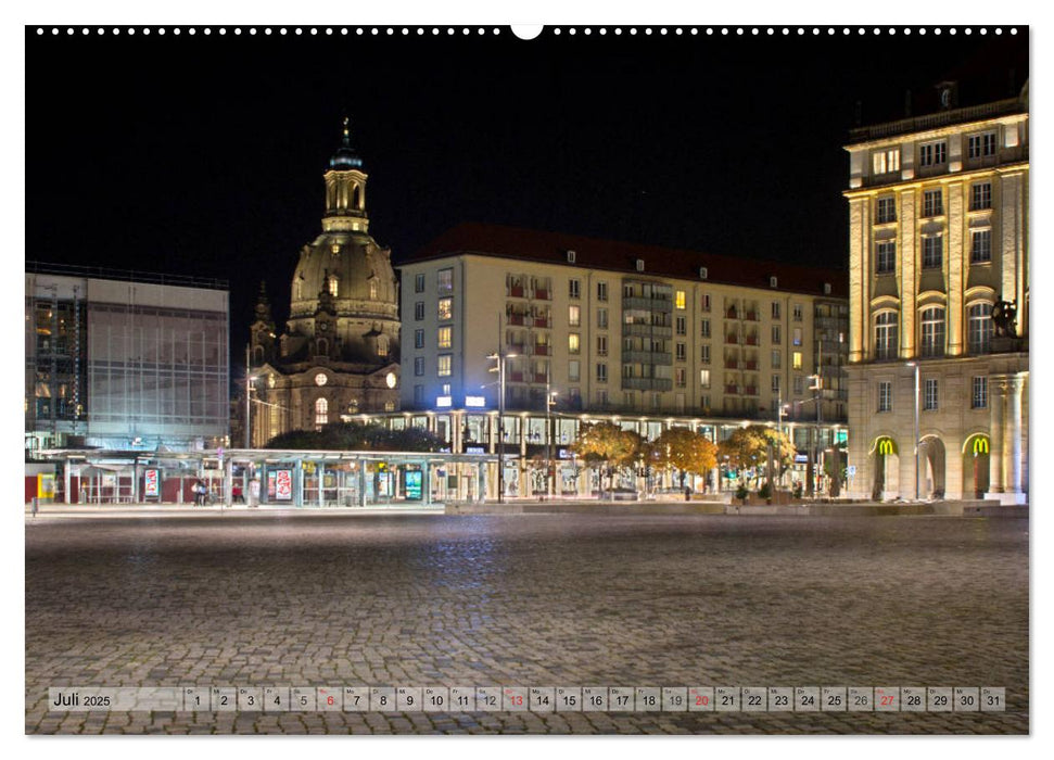 Dresden - fotografiert von Michael Allmaier (CALVENDO Premium Wandkalender 2025)