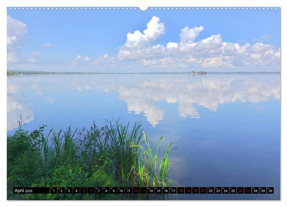 Das Meer bei Steinhude (CALVENDO Premium Wandkalender 2025)