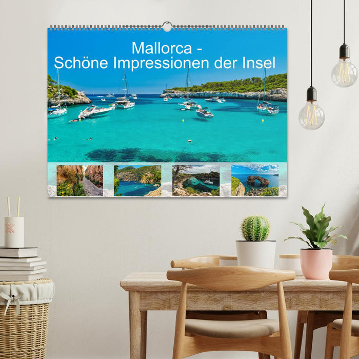 Mallorca - Schöne Impressionen der Insel (CALVENDO Wandkalender 2025)