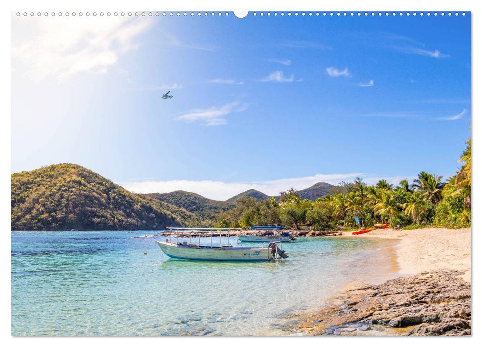 Summer Paradise Fiji (CALVENDO Wandkalender 2025)