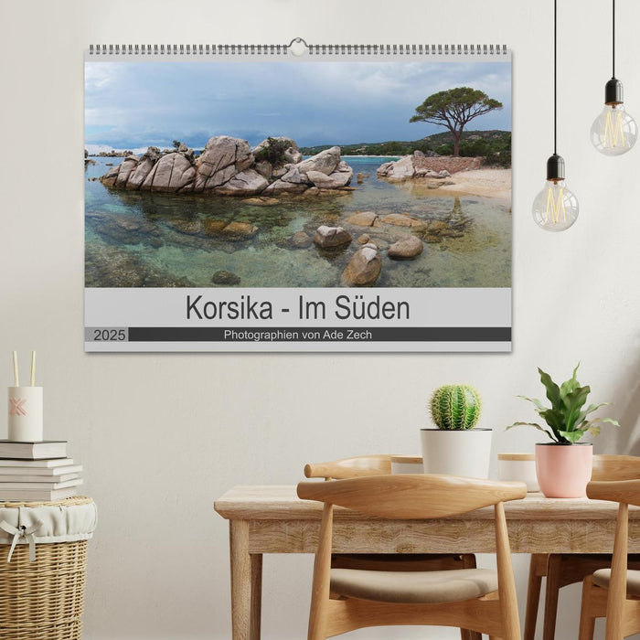 Korsika - Im Süden (CALVENDO Wandkalender 2025)