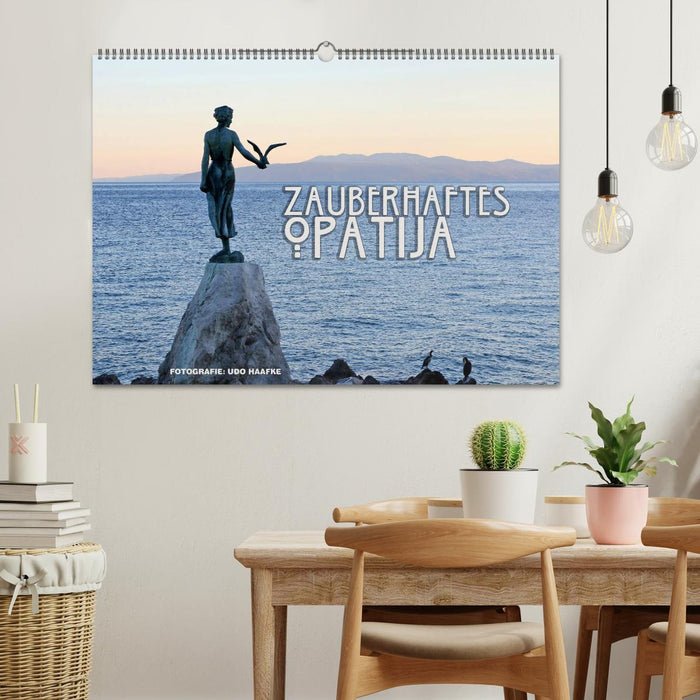 Zauberhaftes Opatija (CALVENDO Wandkalender 2025)