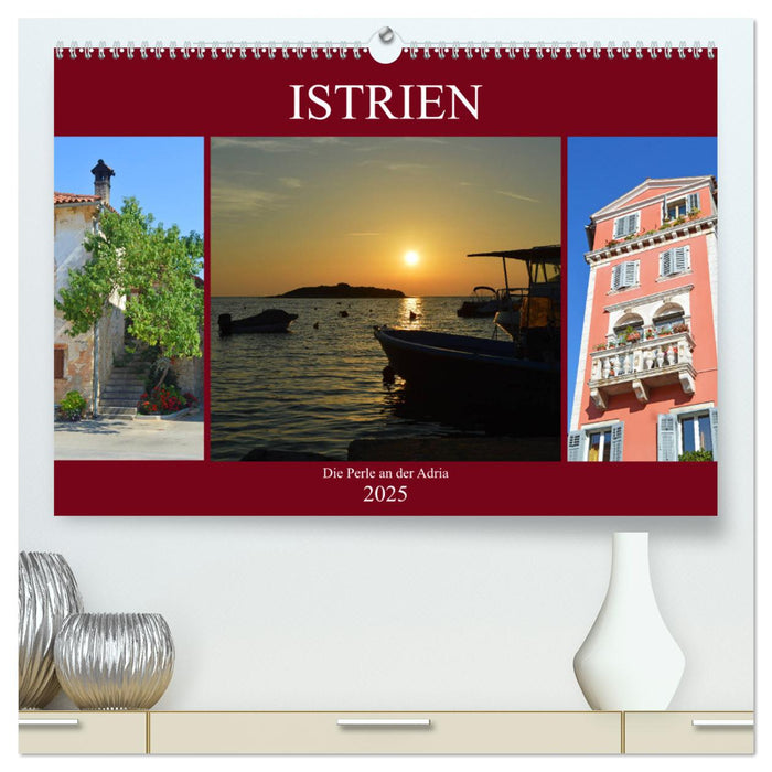 Istrien - Die Perle an der Adria (CALVENDO Premium Wandkalender 2025)