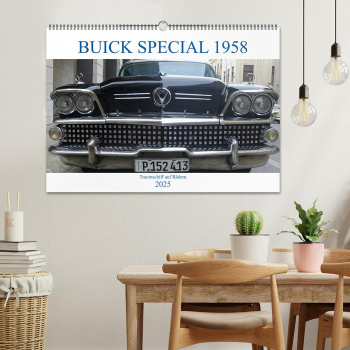 BUICK SPECIAL 1958 - Traumschiff auf Rädern (CALVENDO Wandkalender 2025)