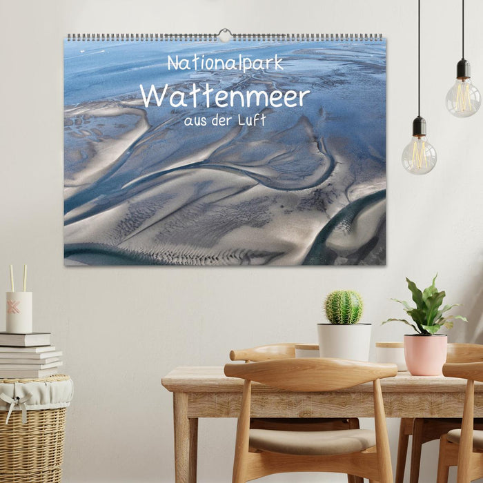 Naturpark Wattenmeer aus der Luft (CALVENDO Wandkalender 2025)