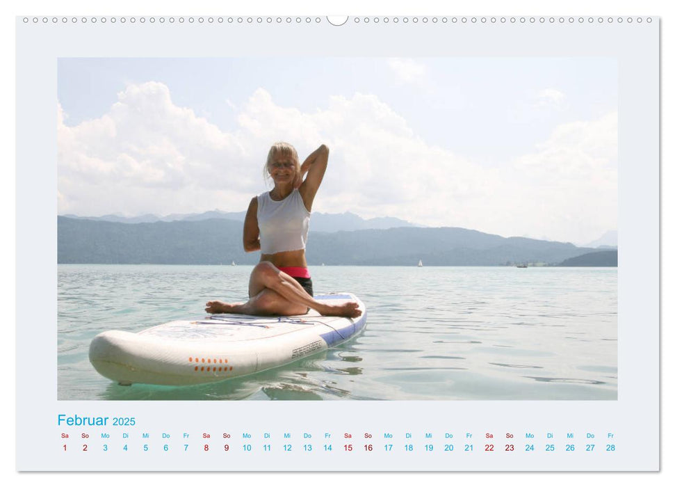 Faszination Yoga - SUP (CALVENDO Premium Wandkalender 2025)