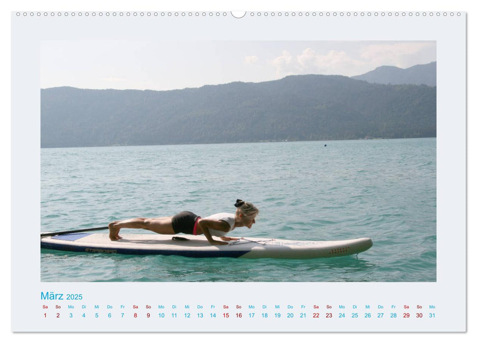 Faszination Yoga - SUP (CALVENDO Premium Wandkalender 2025)