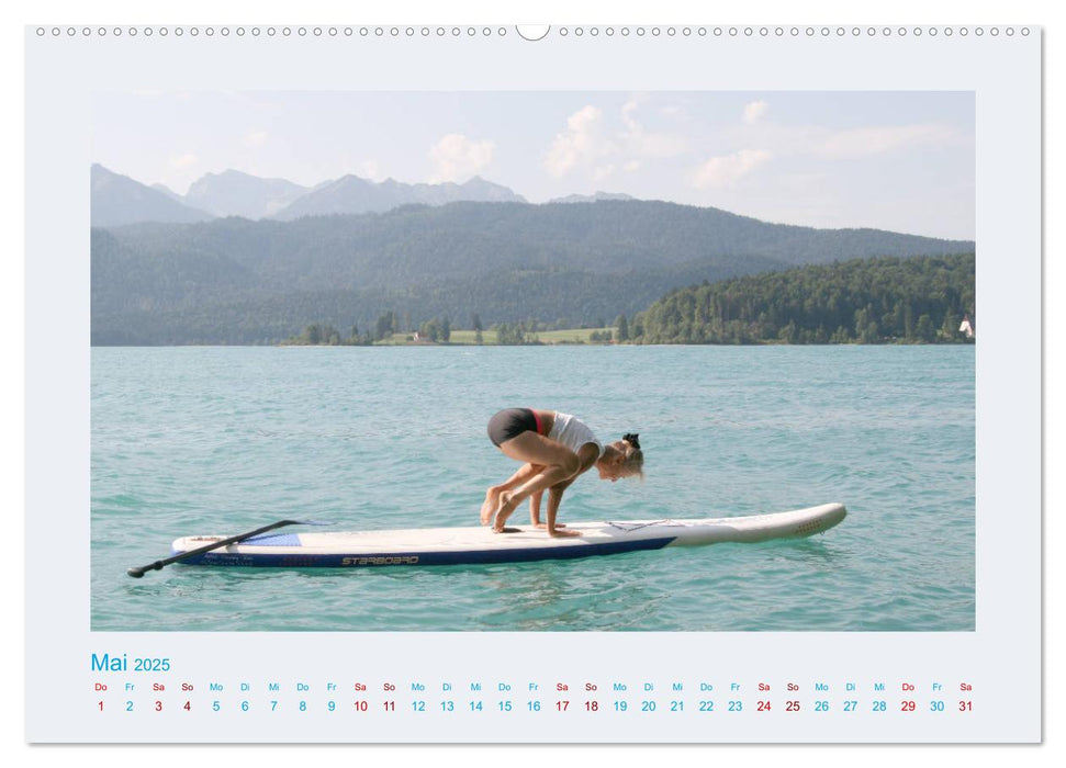 Faszination Yoga - SUP (CALVENDO Premium Wandkalender 2025)