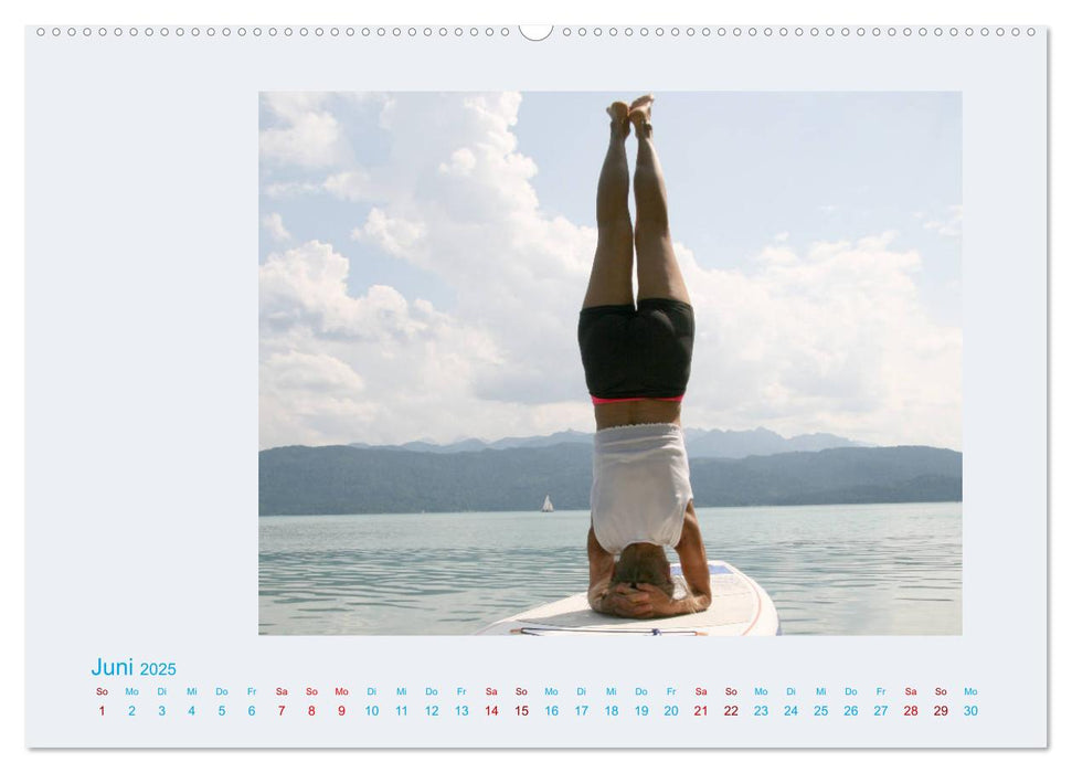 Faszination Yoga - SUP (CALVENDO Premium Wandkalender 2025)