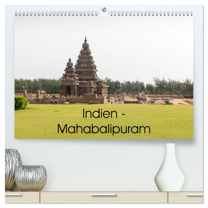 Indien - Mahabalipuram (CALVENDO Premium Wandkalender 2025)