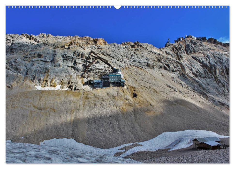 Zugspitze - Der höchste Berg Deutschlands (CALVENDO Premium Wandkalender 2025)