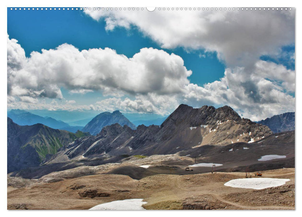 Zugspitze - Der höchste Berg Deutschlands (CALVENDO Premium Wandkalender 2025)