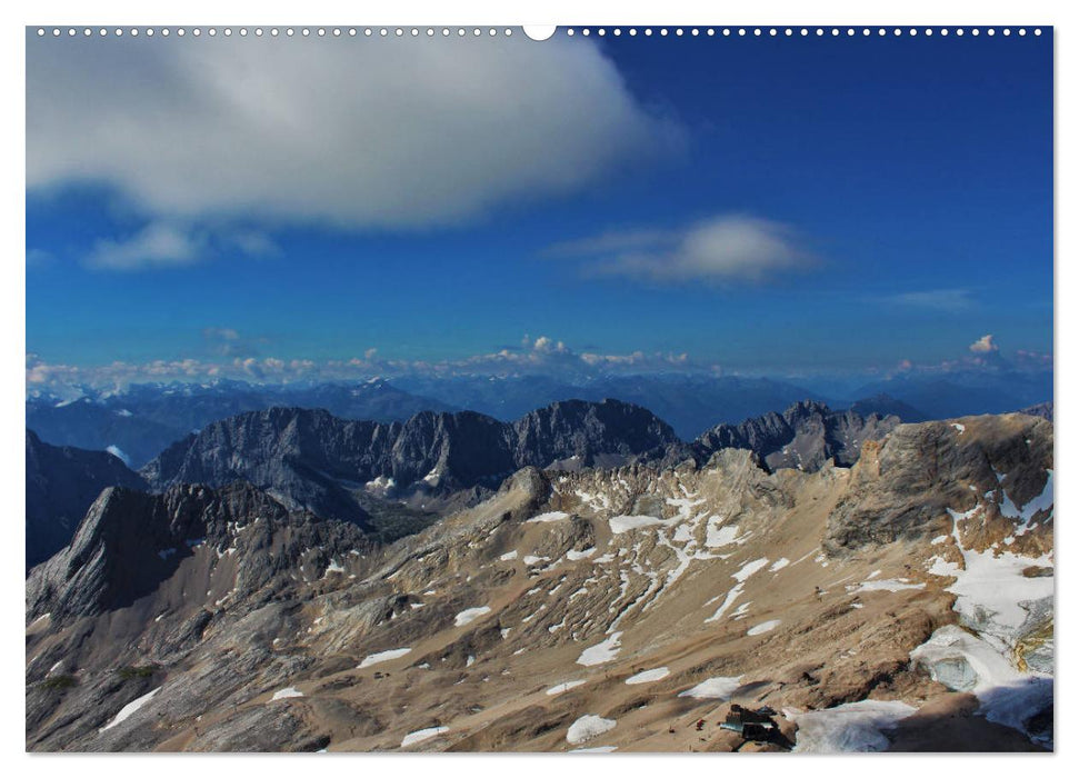 Zugspitze - Der höchste Berg Deutschlands (CALVENDO Premium Wandkalender 2025)
