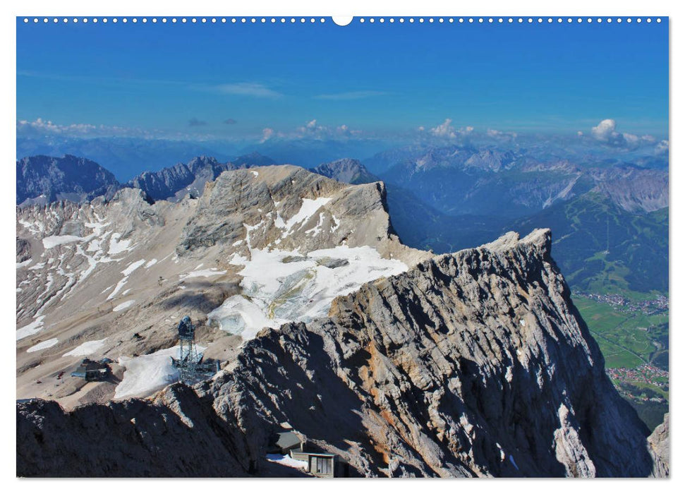 Zugspitze - Der höchste Berg Deutschlands (CALVENDO Premium Wandkalender 2025)