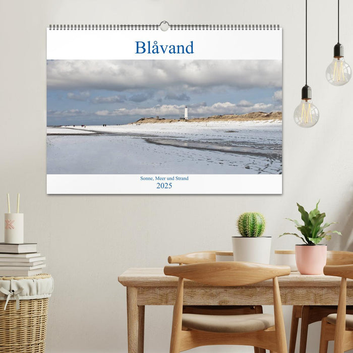 Blåvand - Sonne, Meer und Strand (CALVENDO Wandkalender 2025)