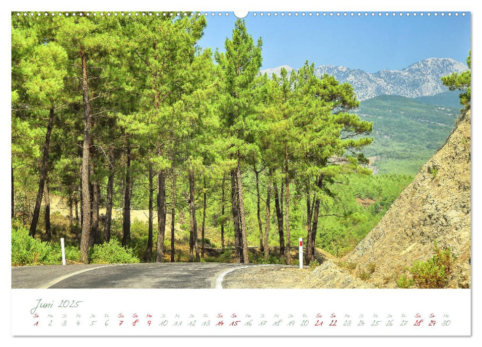 Türkei - Provinz Antalya (CALVENDO Premium Wandkalender 2025)