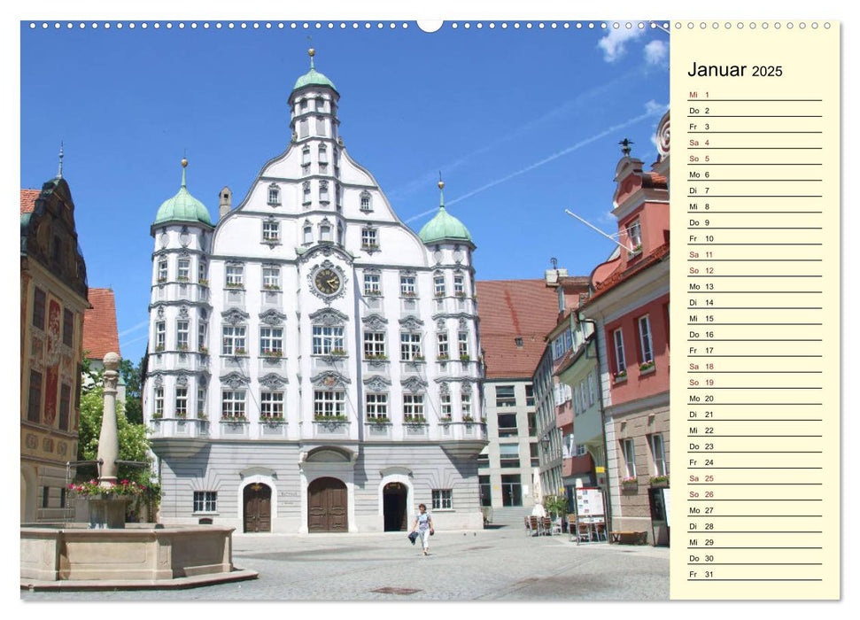 Memmingen erleben (CALVENDO Premium Wandkalender 2025)