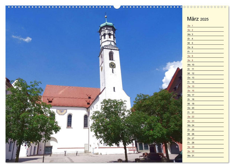 Memmingen erleben (CALVENDO Premium Wandkalender 2025)