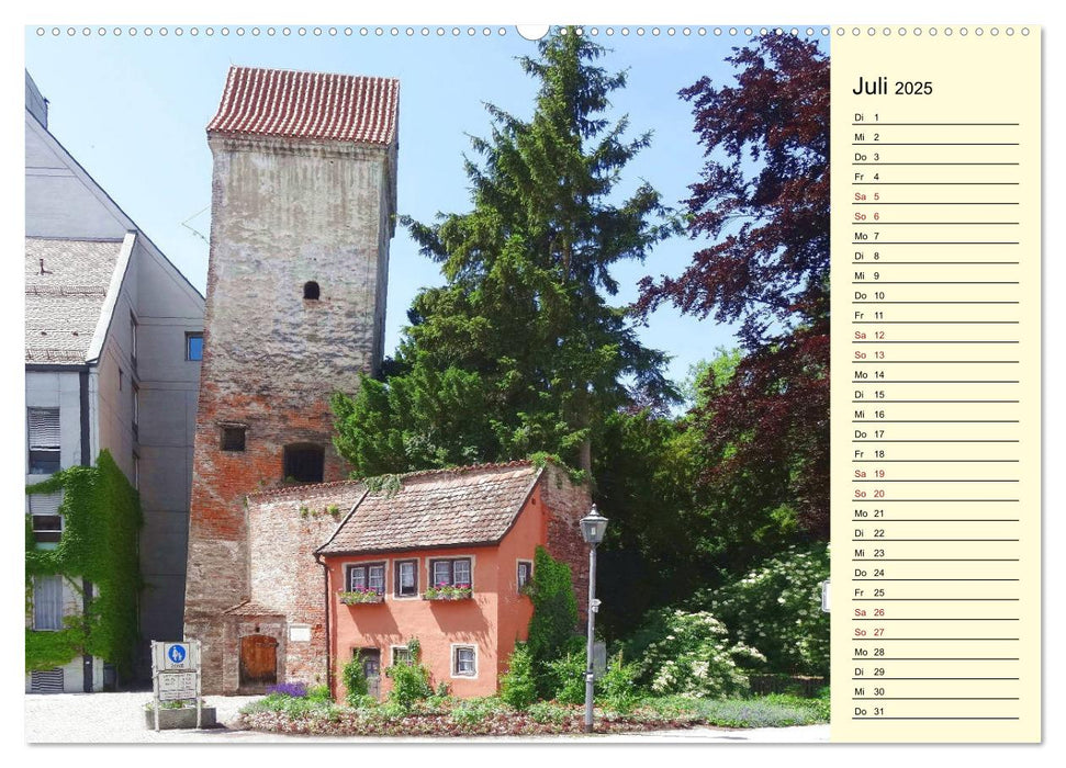 Memmingen erleben (CALVENDO Premium Wandkalender 2025)