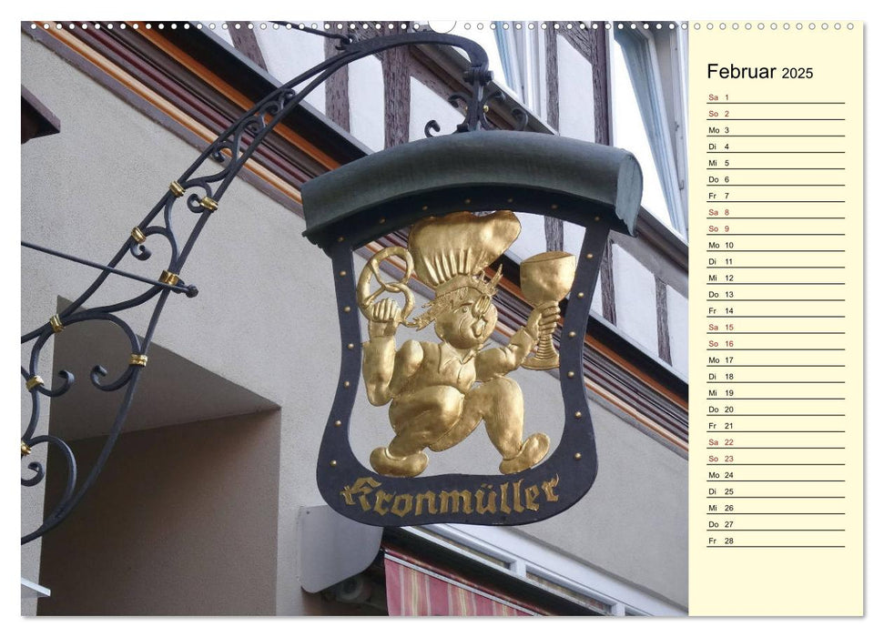 Schwäbisch Hall erleben (CALVENDO Premium Wandkalender 2025)