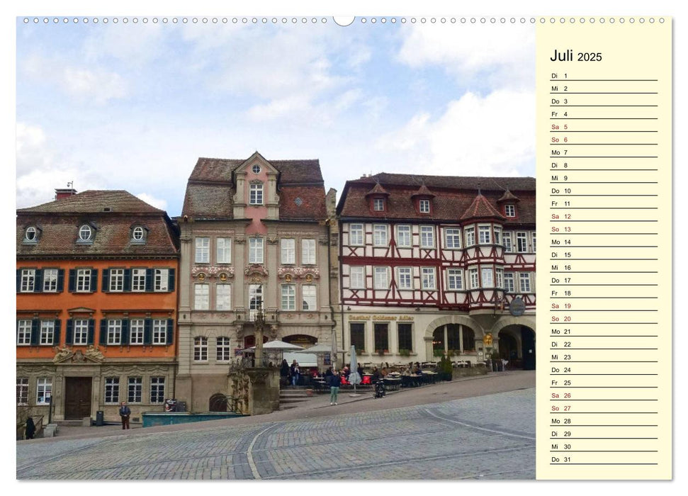 Schwäbisch Hall erleben (CALVENDO Premium Wandkalender 2025)