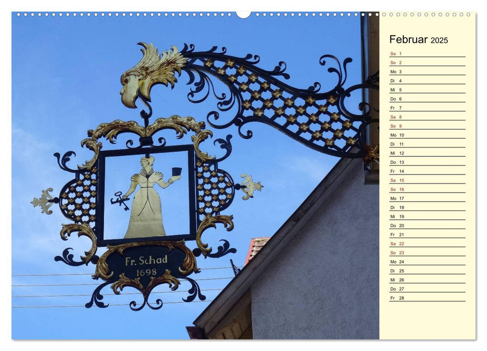 Calw erleben (CALVENDO Premium Wandkalender 2025)