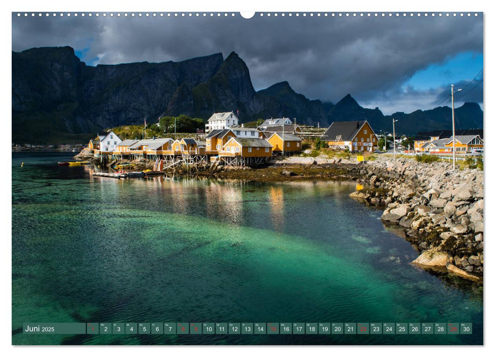 Wandern - In Norwegen und Schweden (CALVENDO Premium Wandkalender 2025)