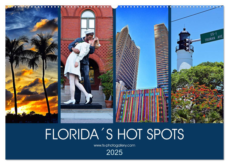 Florida Spots II (CALVENDO Wandkalender 2025)