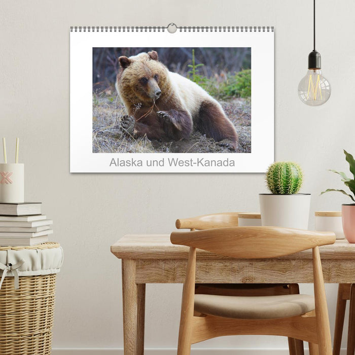 Alaska und West-Kanada (CALVENDO Wandkalender 2025)