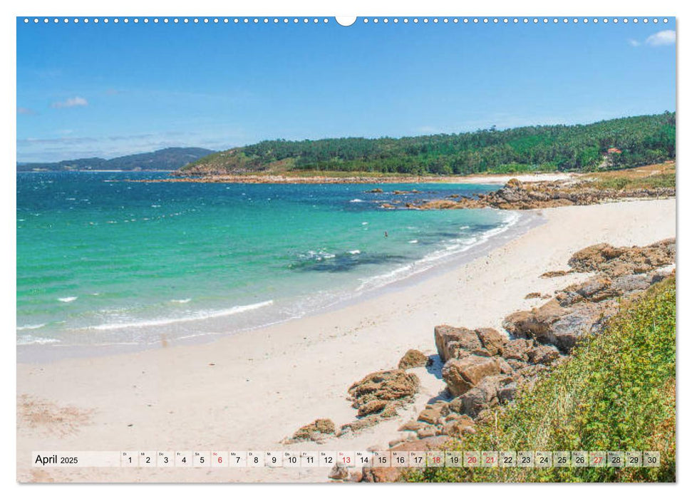 Nordspanien Galicien (CALVENDO Premium Wandkalender 2025)