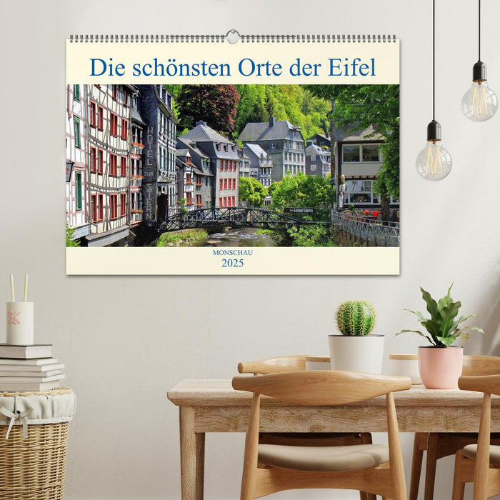 Die schönsten Orte der Eifel - Monschau (CALVENDO Wandkalender 2025)