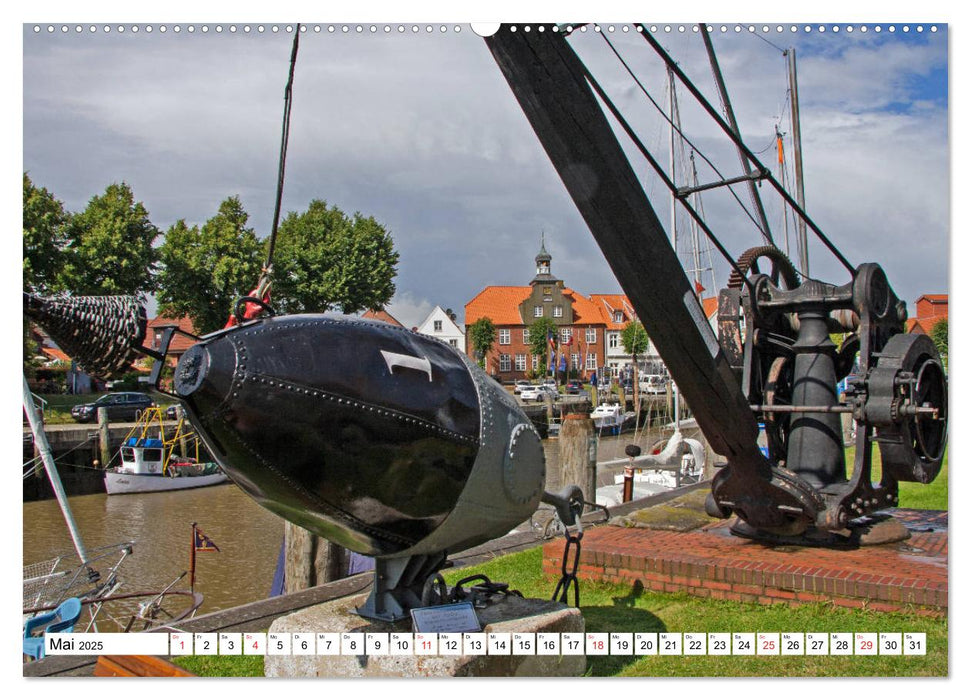 Die Nordsee zwischen Stade und Pellworm (CALVENDO Wandkalender 2025)