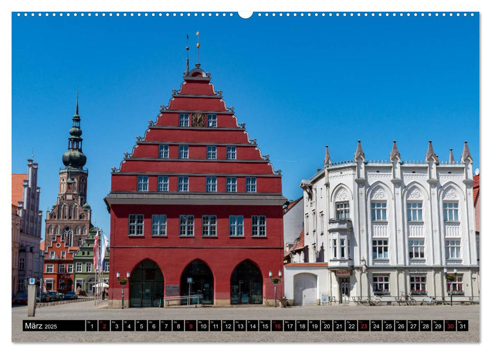 Greifswald, Bilder einer Stadt (CALVENDO Premium Wandkalender 2025)