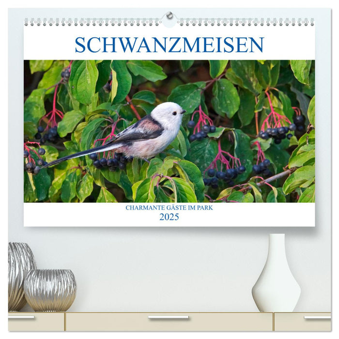 Schwanzmeisen (CALVENDO Premium Wandkalender 2025)