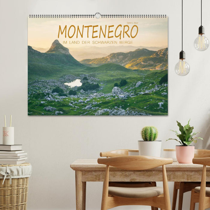 Montenegro - Im Land der schwarzen Berge (CALVENDO Wandkalender 2025)