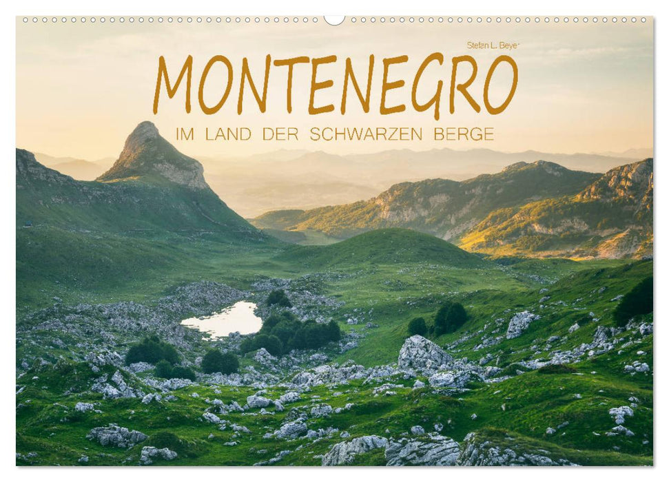 Montenegro - Im Land der schwarzen Berge (CALVENDO Wandkalender 2025)