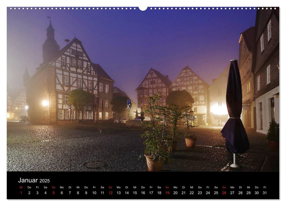 Romantisches Treysa (CALVENDO Premium Wandkalender 2025)