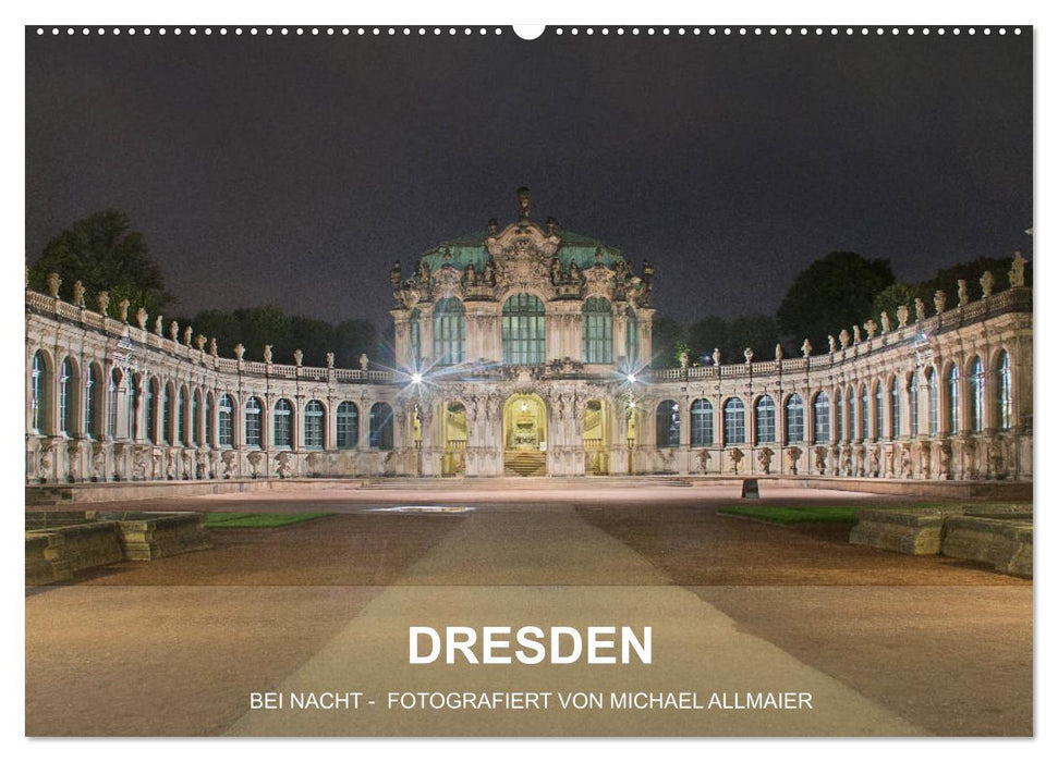 Dresden - fotografiert von Michael Allmaier (CALVENDO Wandkalender 2025)