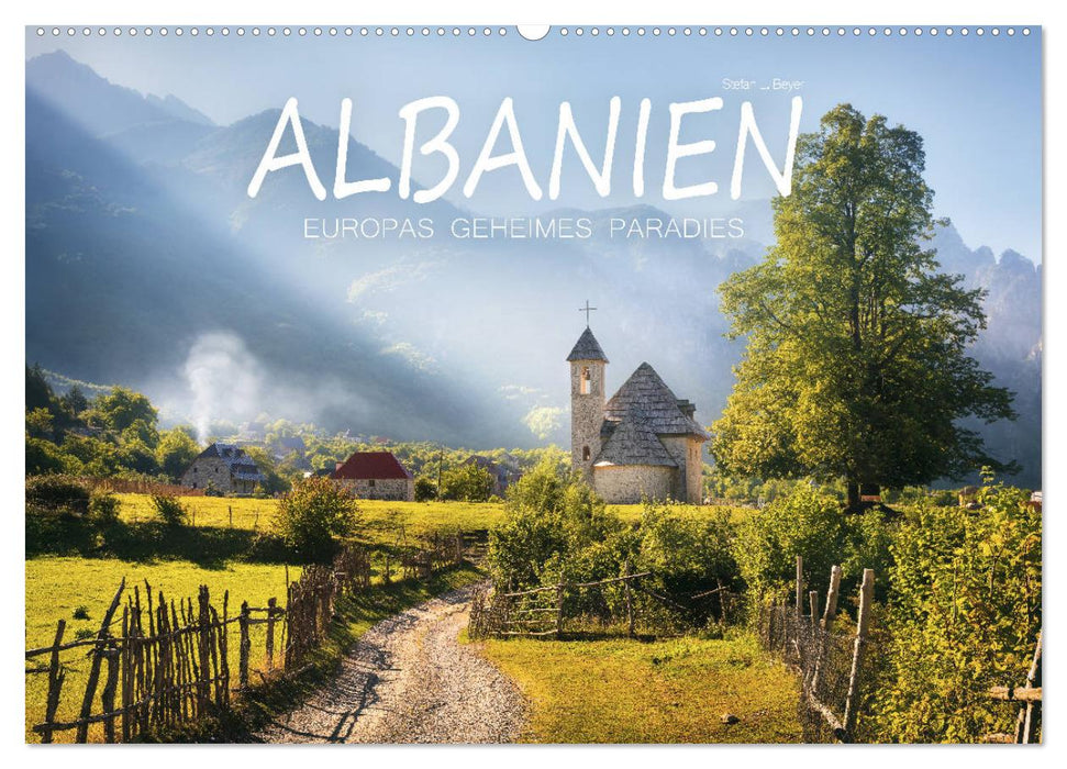 Albanien - Europas geheimes Paradies (CALVENDO Wandkalender 2025)