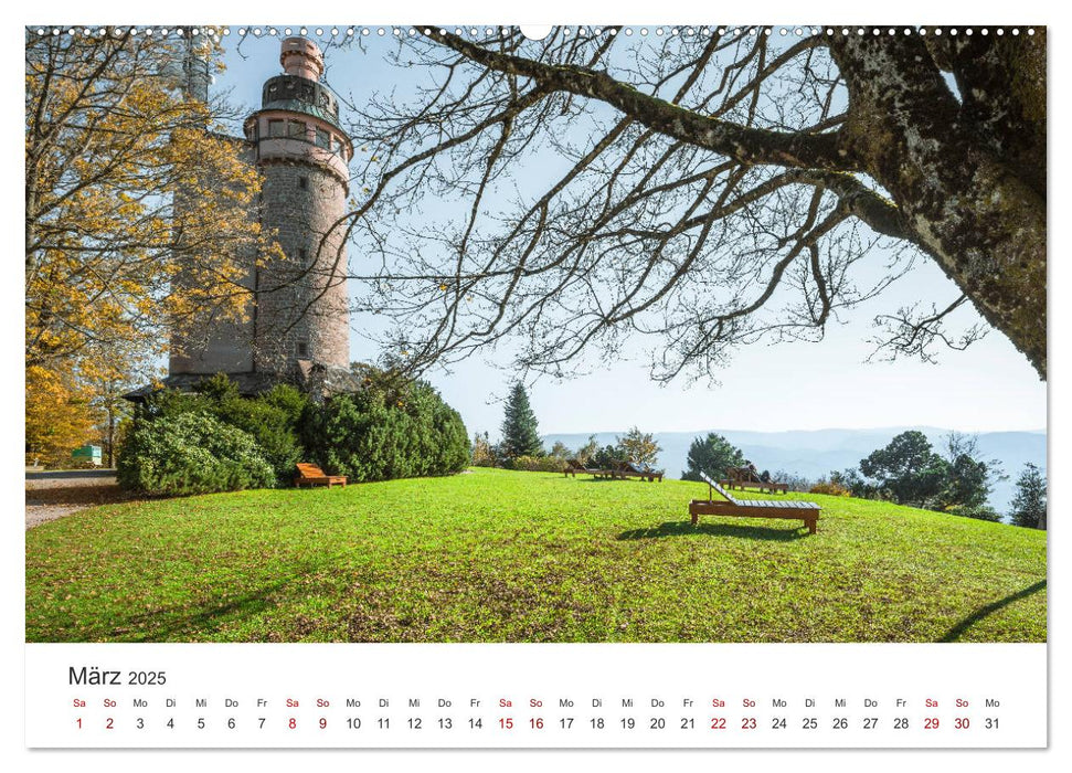 Baden-Baden, Kurstadt am Rande des Schwarzwaldes (CALVENDO Wandkalender 2025)