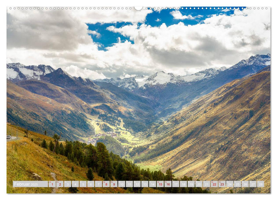Route 44. Timmelsjoch, Südtirol (CALVENDO Premium Wandkalender 2025)