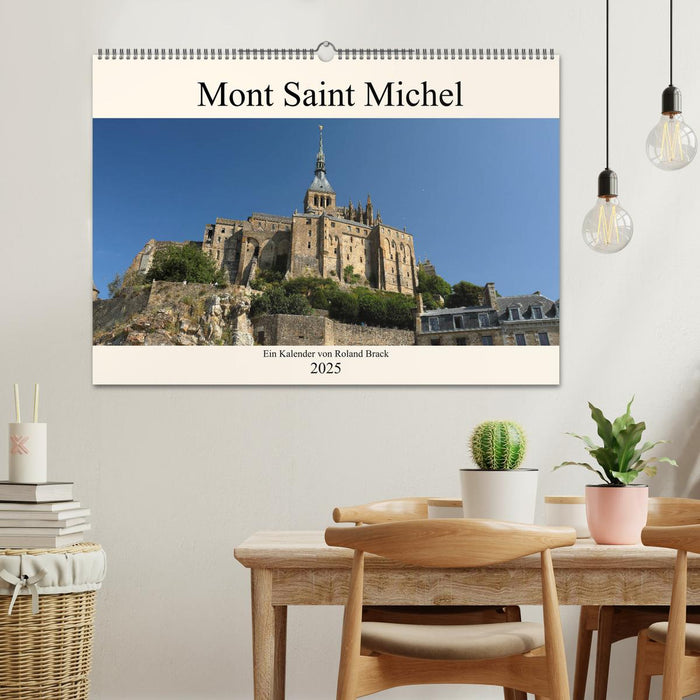 Der Mont Saint Michel (CALVENDO Wandkalender 2025)