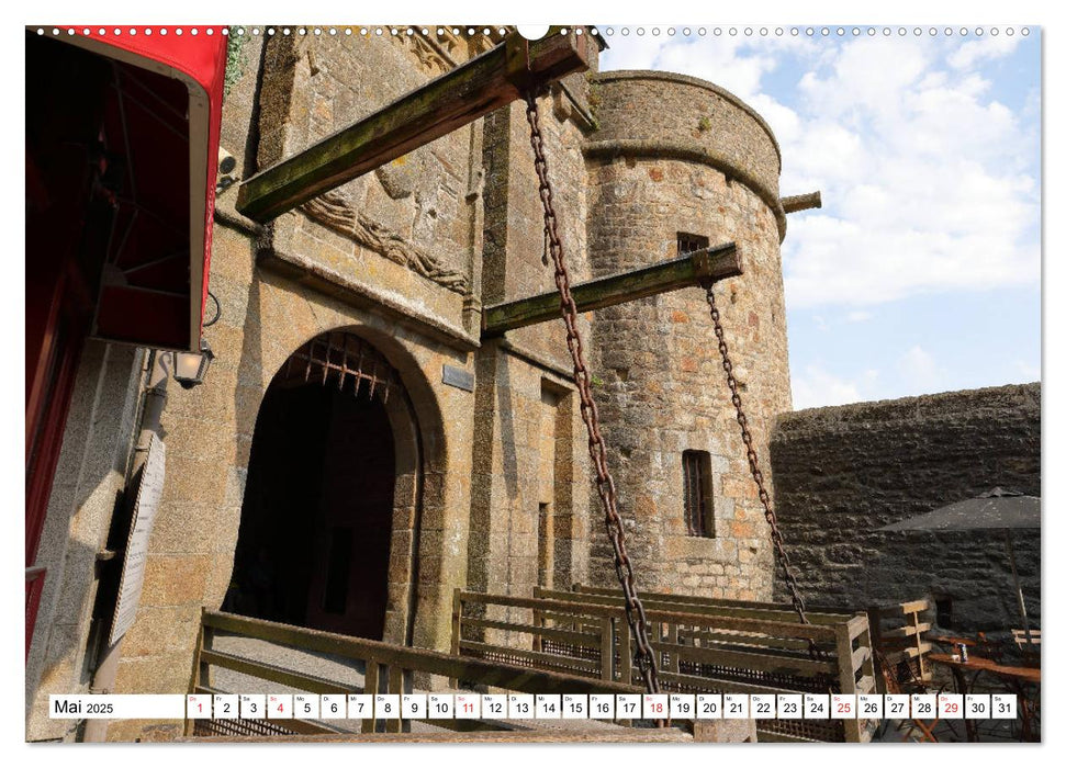 Der Mont Saint Michel (CALVENDO Wandkalender 2025)