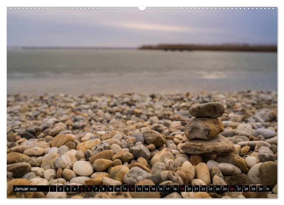 Der idyllische Neusiedlersee (CALVENDO Premium Wandkalender 2025)