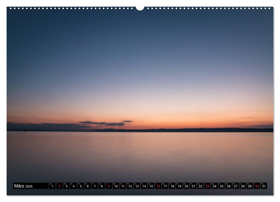 Der idyllische Neusiedlersee (CALVENDO Premium Wandkalender 2025)