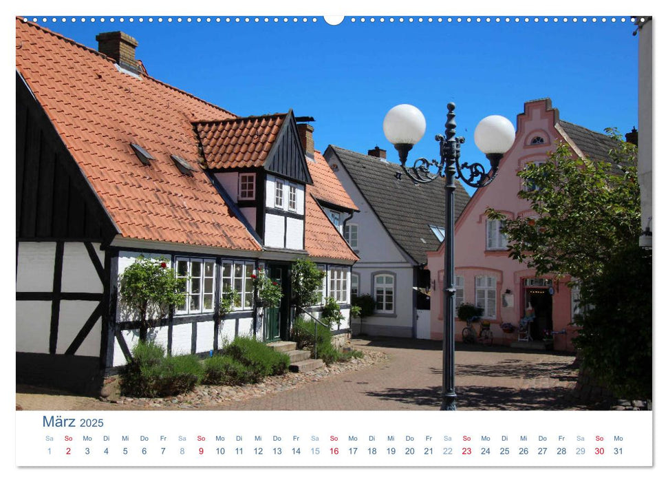 Kappeln 2025. Impressionen zwischen Altstadt und Schlei (CALVENDO Premium Wandkalender 2025)