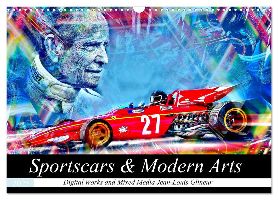 Sportscars & Modern Arts (CALVENDO Wandkalender 2025)